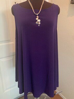 Lane Bryant Max Swing Top - Purple 18/20